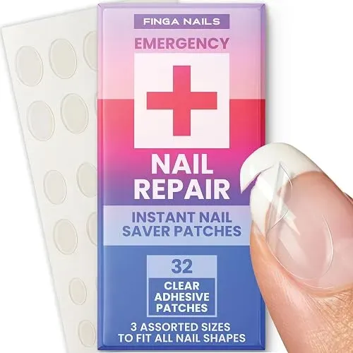 Parches Reparadores Uñas Finga Nails Kit Reparación Uñas