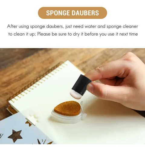 Esponja Para Dedos Daubers Para Pintar Dedos, 66 Unidades