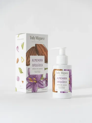 Crema Corporal Tuly Miguez Almendra y Orquídea de 100 mL