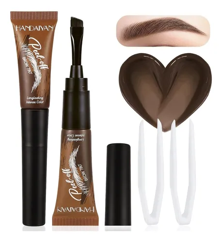 Gel De Cejas 2 Piezas Con Pinzas Taupe 03# Lybhdafa