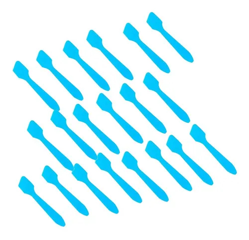 Miniespátulas Mezcladoras Con Cucharas De Plástico, 200 Unid