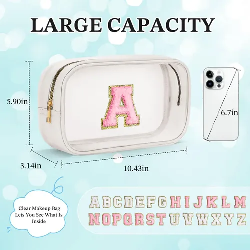 Bolsa De Maquillaje Yoolife Initial, Bolsa De Aseo Transpare