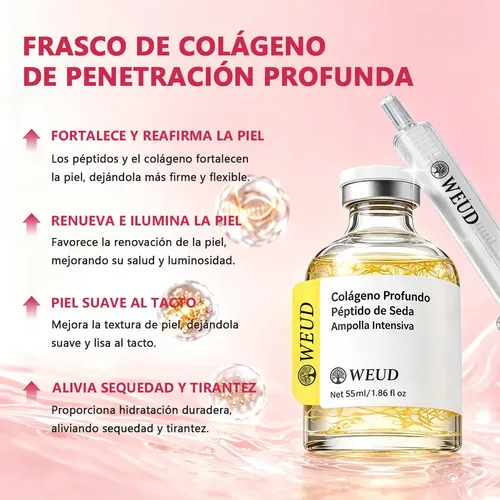 Kit Facial Coreano Firmeza Luminosidad Colágeno Pdrn Weud