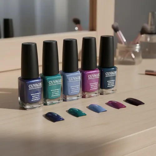Kit Esmaltes Uñas Tradicional Comun X 8 Cuvage Base Top Coat
