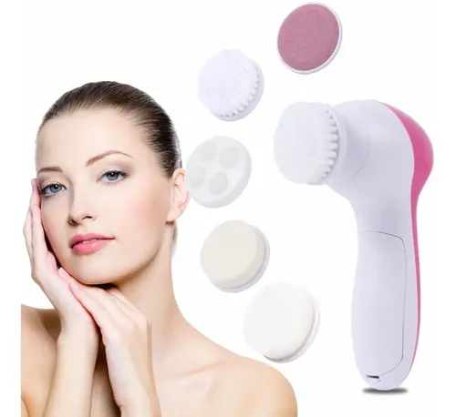 Masajeador Cutis Exfoliante Cara 5 Cabezales Limpieza Facial