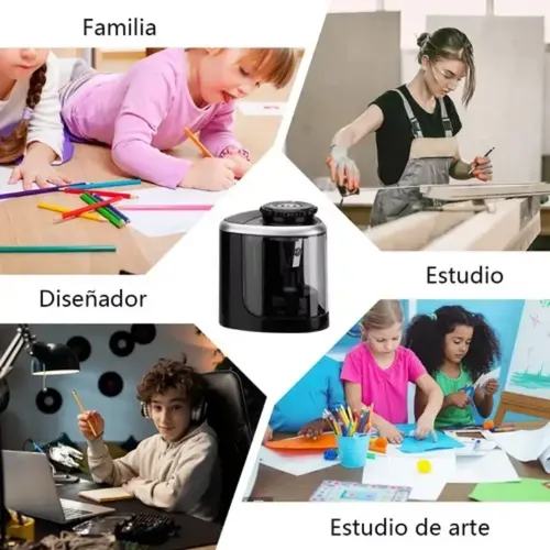 – Sacapuntas Eléctrico,sacapuntas Rápido Para Fr
