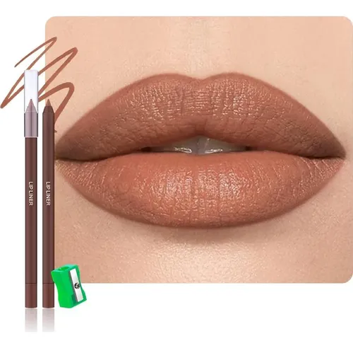 Delineadores Wantuoluo 6 Colores Mates Con Sacapuntas