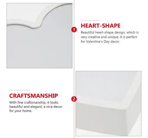 Lámpara De Espejo Home Desktop Light 3d Love Heart Design M