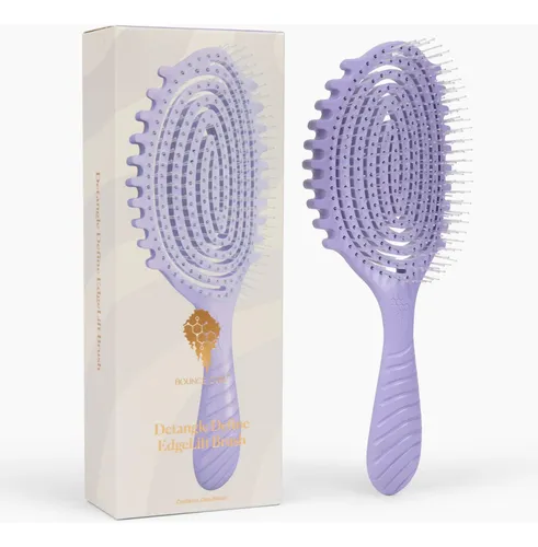 Cepillo Para El Cabello Bounce Curl Detangle Define Lavender