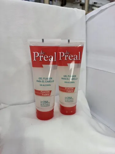 Preal Gel Pomo Fuerte X 250 Gr. Pack X 2, Fijación Potente