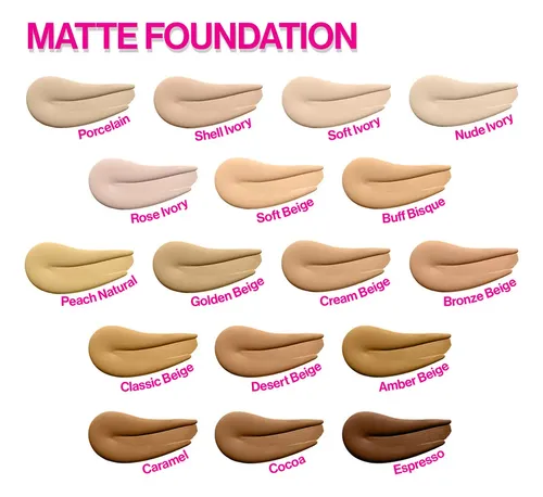 Wet n Wild Base de Maquillaje Mate Photo Focus Desert Beige