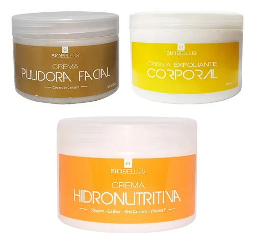 Set Cuidado Facial Y Corporal Exfolia E Hidrata Biobellus