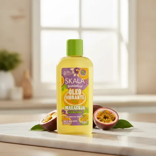 Aceite Capilar Skala Maracuyá 3en1 Protector Térmico 90ml