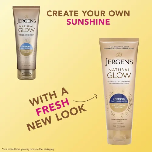 Jergens Natural Glow+firming Loción Corporal Autobronceador