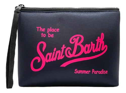 Bolso De Maquillaje Simple De Alta Gama Negro A