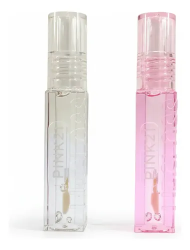 Set X 2 Brillo Labial Lipgloss Super Gloss Pink 21 Aplicador
