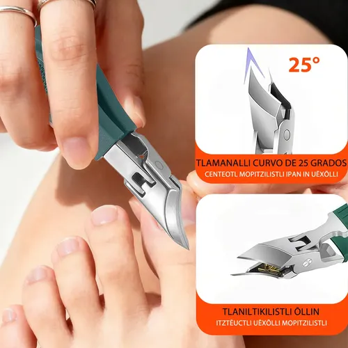 Kit De Manicura Y Pedicura Genérico Con Cortauñas Y Accesori