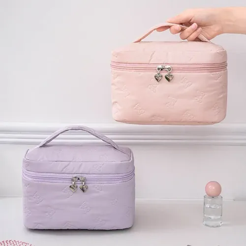 Neceser De Maquillaje Portátil Gran Capacidad Para Mujer