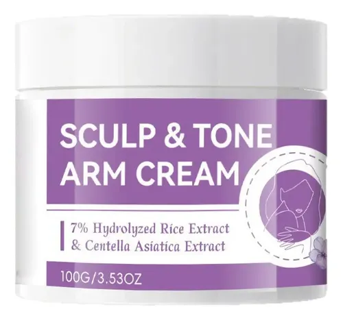 Crema Reafirmante Para Brazos, 100 G, Hidratante, Tonifica Y