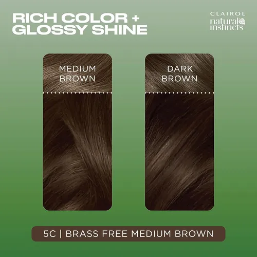 Tinte Demi-permanente Natural Instincts Wella 5c Marrón