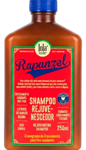 Lola Rapunzel Shampoo Rejuvenecedor Crecimiento 250m