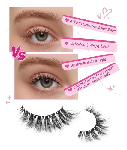Pestañas Postizas Jiocolor D305 Cat Eye 7 Pares