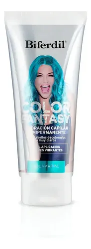 Coloracion Semipermanente Biferdil Color Fantasy Aquamarine