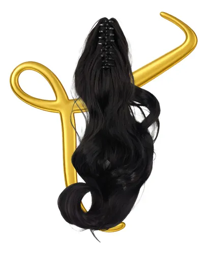 Extensión De Cabello De Cola Para Mujer Hebilla Plastico