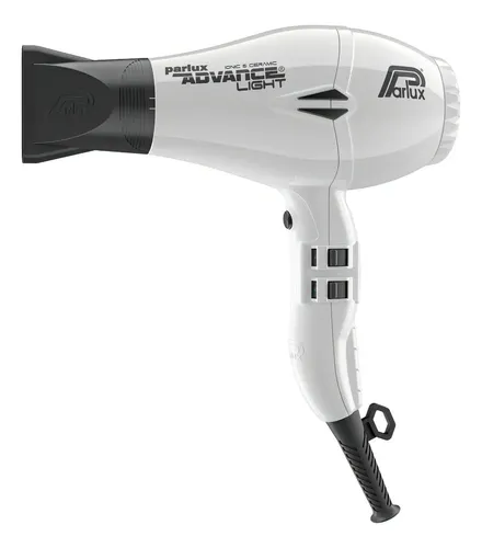 Secador de Pelo Parlux Advanced Light Blanco 2200W Iónico Cerámico Profesional