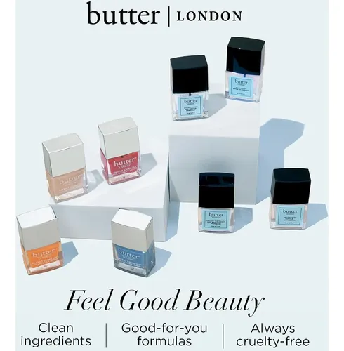 Top Coat Butter London Hardwear Shine Uv Con Base Nail