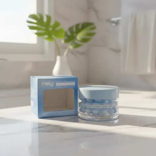 Crema Facial Mely Hidratante Cápsulas Ácido Hialurónico New
