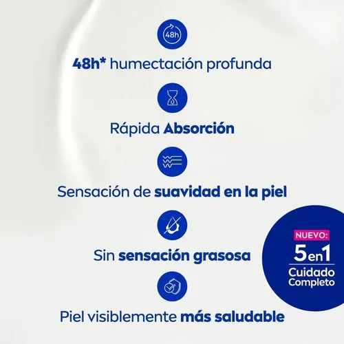 Crema Corporal Nivea Hidratación Express Piel Normal A Seca