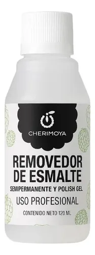Removedor De Esmalt Semipermanente Liquido Uñas Cherimoya