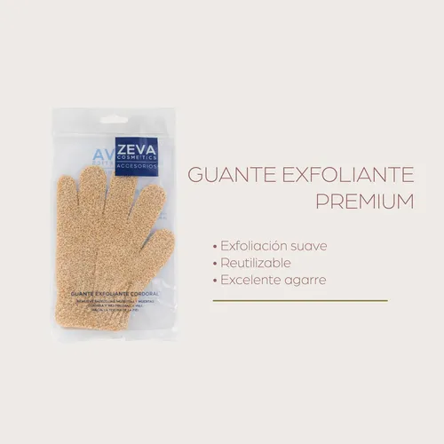 Guante Exfoliante Premium Zeva
