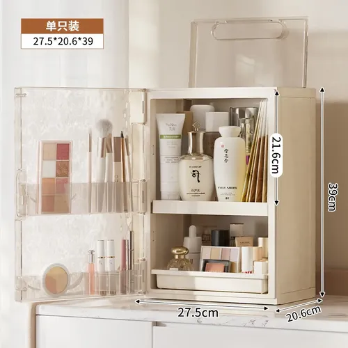Organizador De Maquillaje Plegable De Escritorio