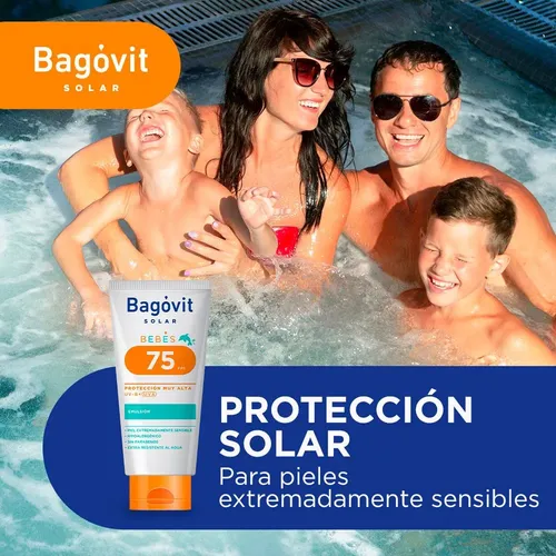 Bagóvit Protector Solar Fps75 Corporal Facial Piel Sensible