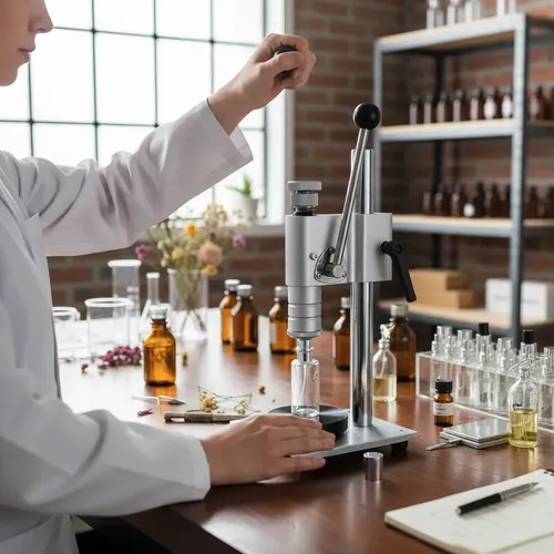 Taponador Manual, Sellador, Botellas De Perfume, Tapas De Pl