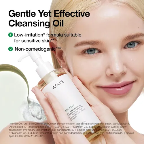 Limpiador Facial Aceite Anua Doble Limpieza Heartleaf 200 Ml