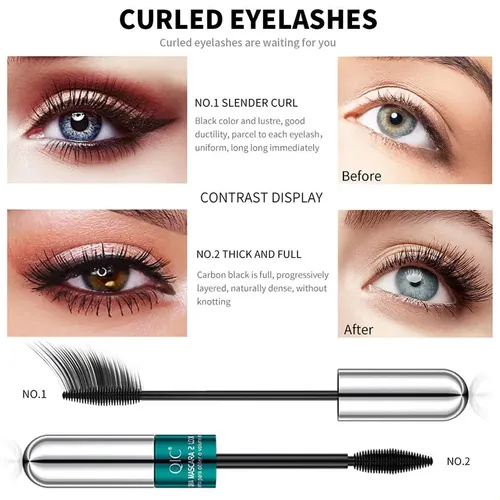Pestañas Voluminosas 5 Veces Más Largas, Máscara Y Ojos Vibe
