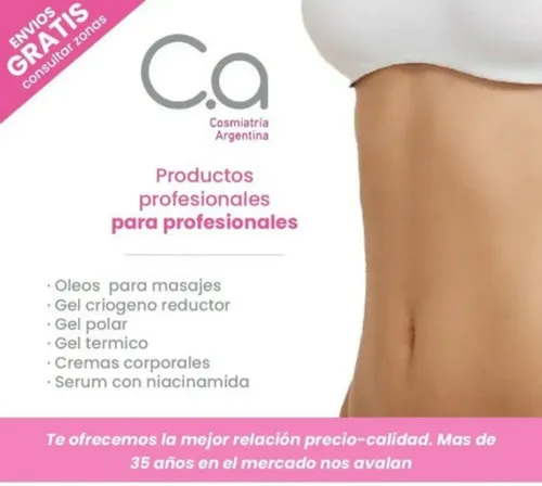 Crema Reductora Reafirmante Y Anticelulitica Por 250 Grs.