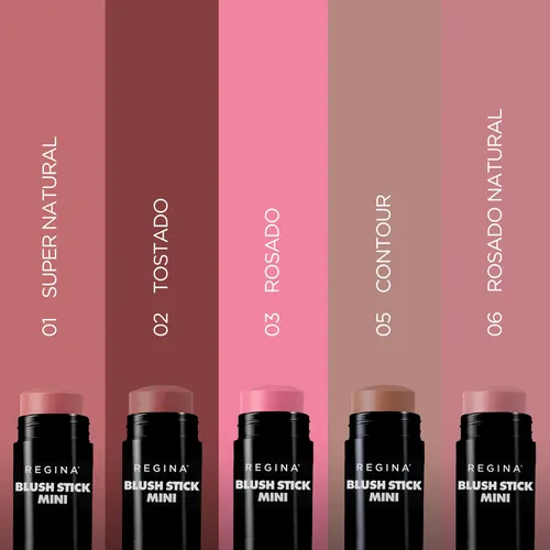Blush Stick Mini Rubor Cremoso Con Vitamina E Regina