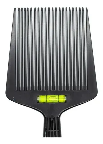 Peine Plano Profesional LucyDan con Nivel para Corte de Cabello