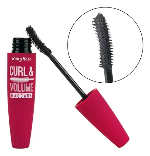 Kit Básico Ruby Rose Paleta Rímel Gloss Delineador Y Brochas