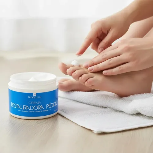 Crema Restauradora Pédica Biobellus Caléndula 250g Hidratante Reparadora Para Pies Secos Talones Agrietados Pedicura Regeneradora Humectante Dermatológicamente Testeada Todo Tipo De Piel