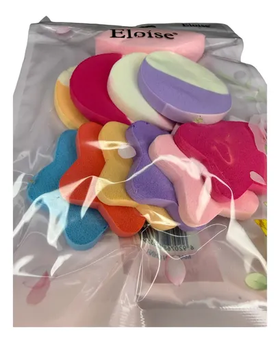 Set De Esponjas Para Maquillaje Surtidas X11 Unds Eloise