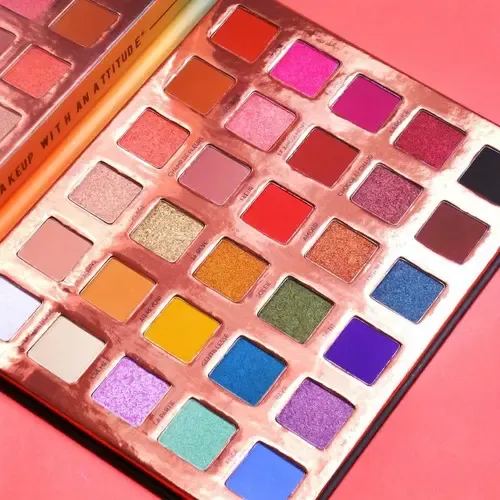 Paleta Sombras Ojos Rude Cosmetics C’est La Vie 30 Colores Mate Satinado