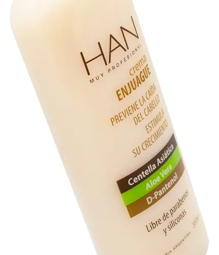 Han Crema Enjuague Anti Caída Acondicionador Aloe Vera 350ml