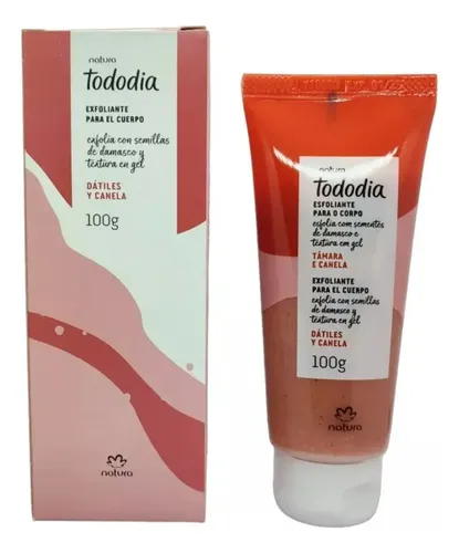 Exfoliante Corporal Dátiles Y Canela Natura Tododia 100g