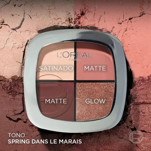 Sombras Quad RDV L´Oreal Paris Tono Spring Dans le Marais