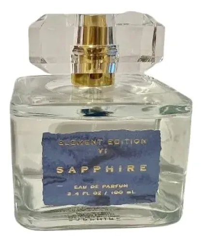 Perfume Sapphire Para Mujeres 100ml Notes Durazno Agua Rosas